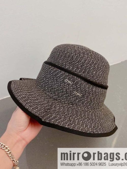 Miumiu summer new straw hat