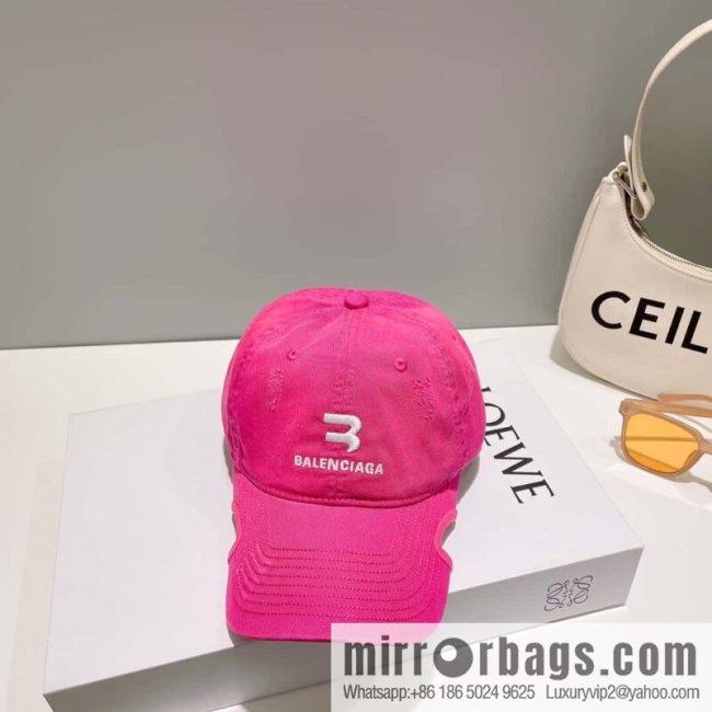 Balenciaga Embroidered letter logo baseball cap