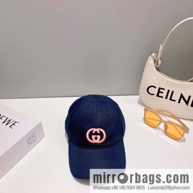GUCCI Gucci unisex embroidered baseball cap