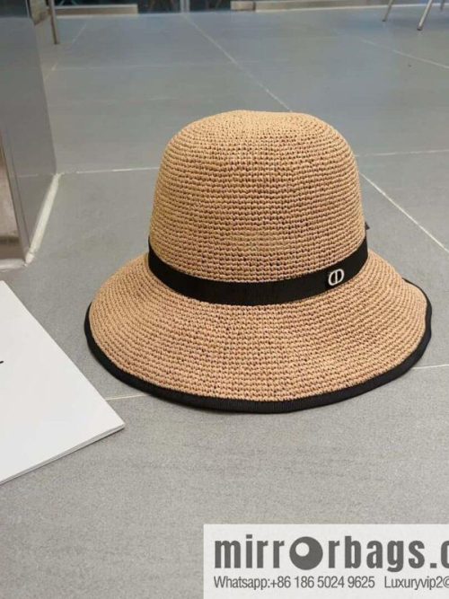 Dior Dior\'s new Lafite straw hat in summer