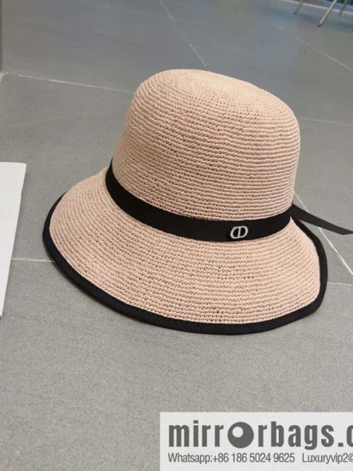 Dior Dior\'s new Lafite straw hat in summer