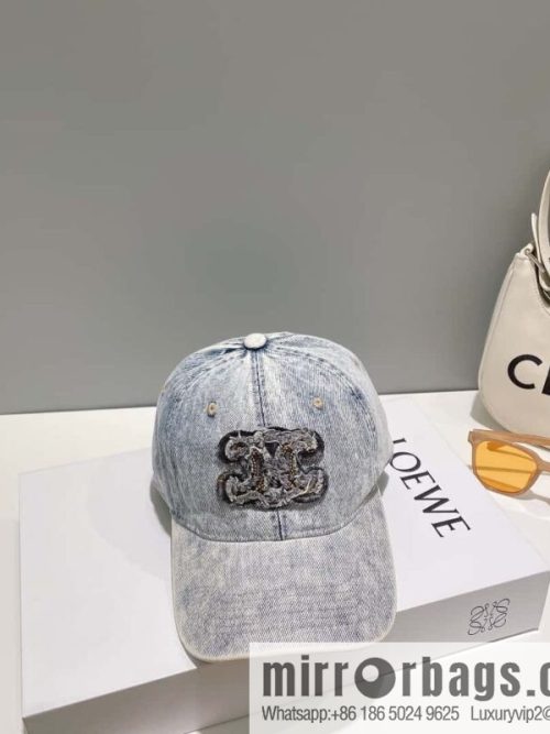 CELINE Spring/Summer 2023 Denim Baseball Cap