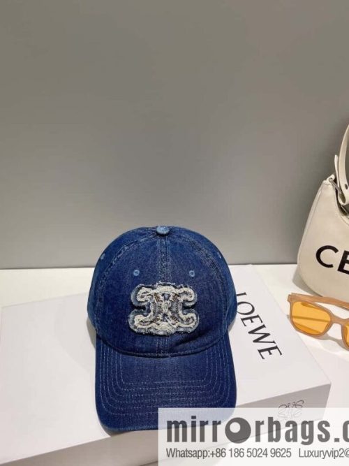 CELINE Spring/Summer 2023 Denim Baseball Cap