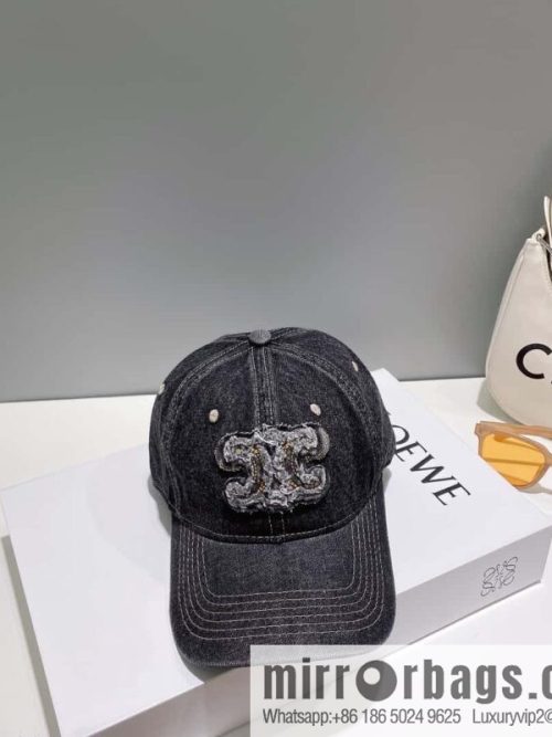CELINE Spring/Summer 2023 Denim Baseball Cap