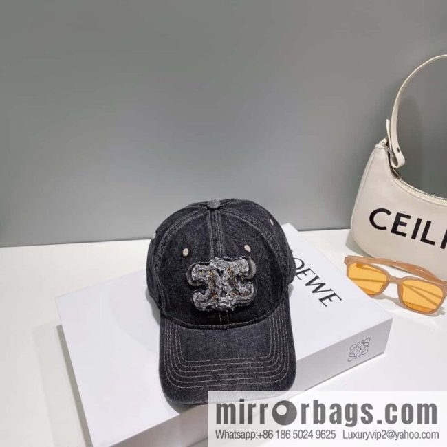 CELINE Spring/Summer 2023 Denim Baseball Cap