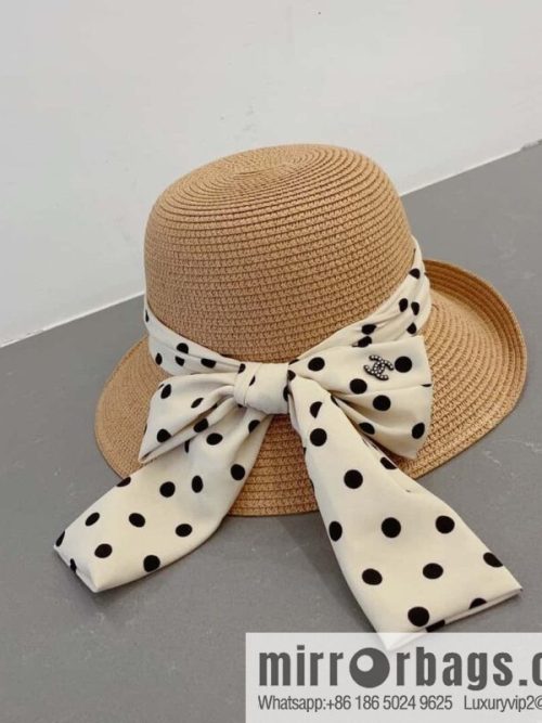 Chanel celebrity straw hat