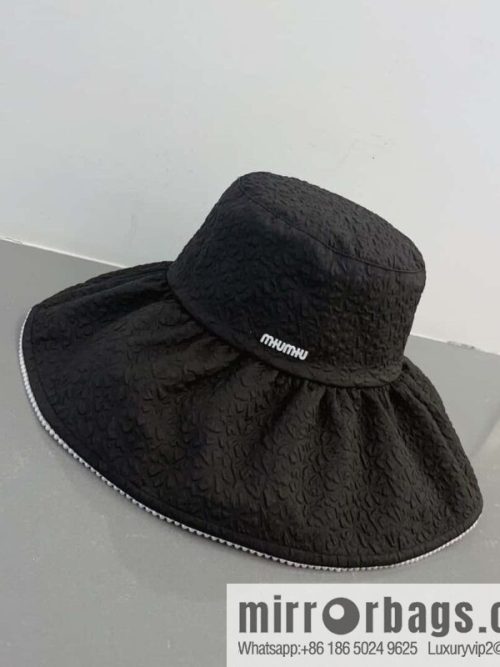 Miumiu lotus leaf edge sun hat