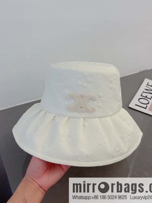 Celine ruffled sun hat