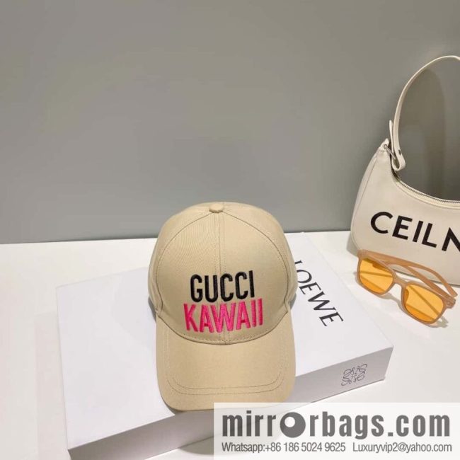 GUCCI Gucci official website new unisex baseball cap