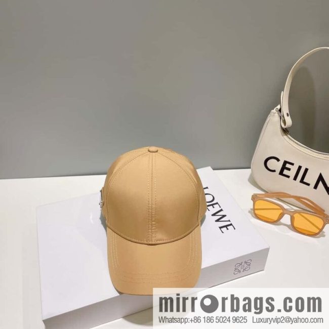 PRADA PRADA Side Triangle Label Baseball Cap