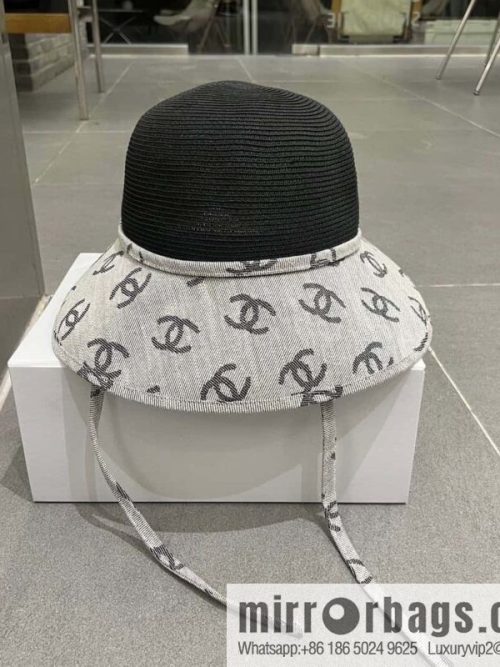 Chanel straw hat