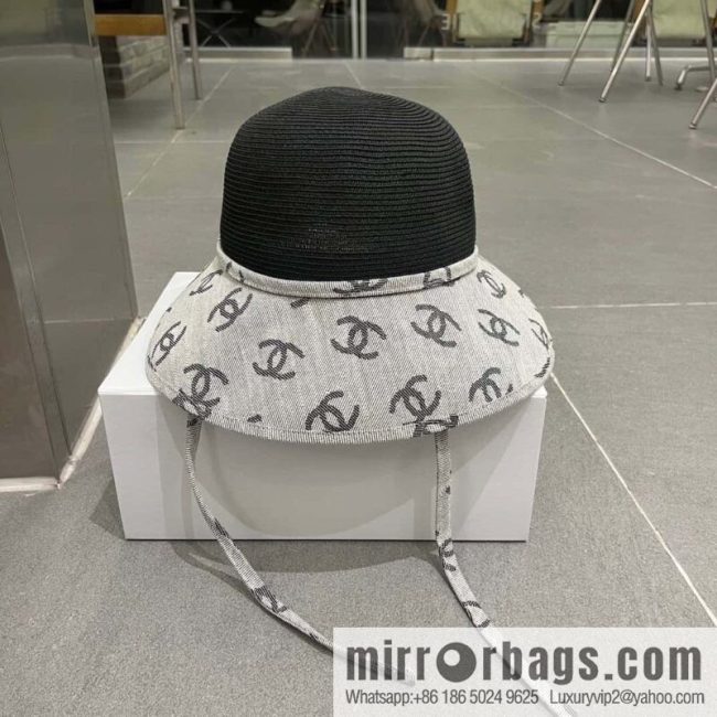Chanel straw hat