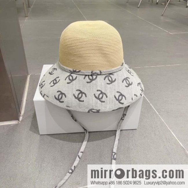 Chanel straw hat