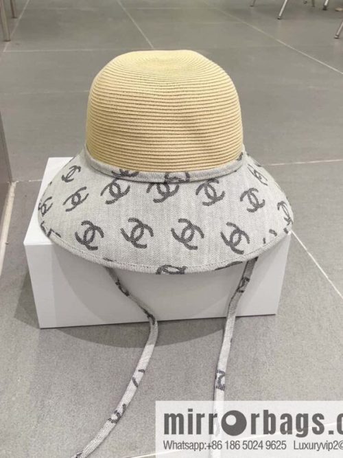 Chanel straw hat