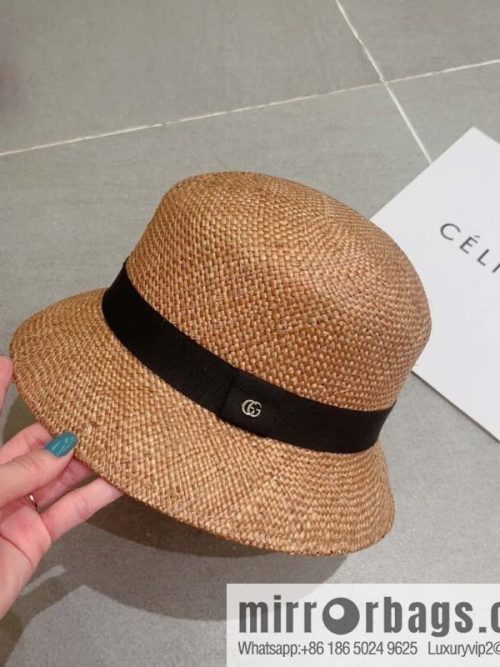 GUCCI Gucci paper fiber straw hat