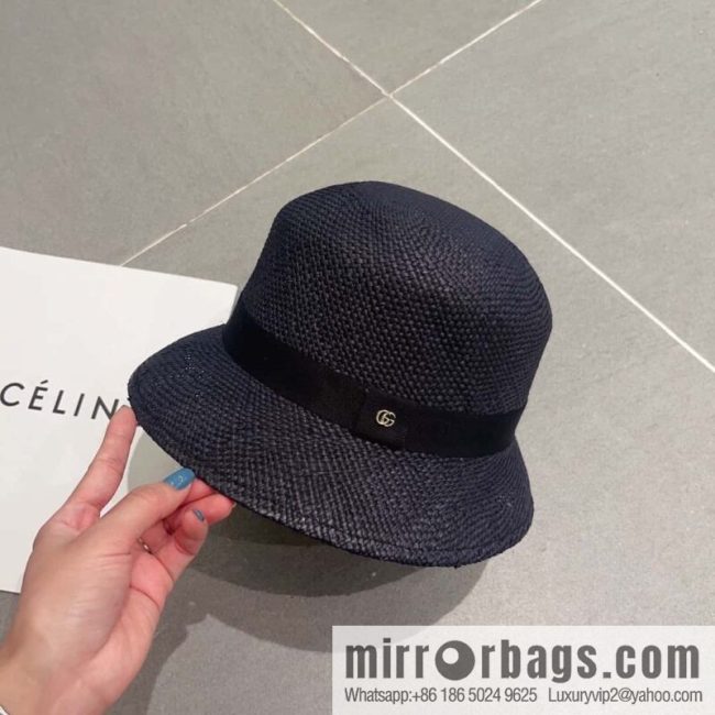 GUCCI Gucci paper fiber straw hat