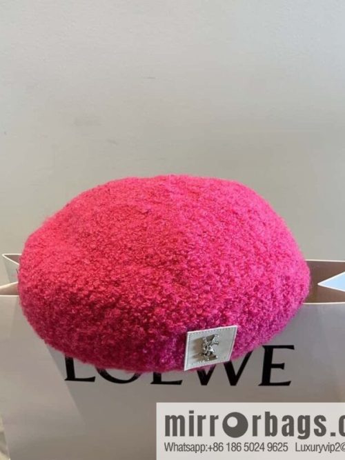 YSL Saint Laurent Corduroy Beret