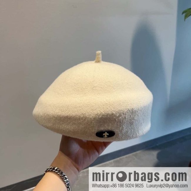 Croxin autumn and winter knitted beret