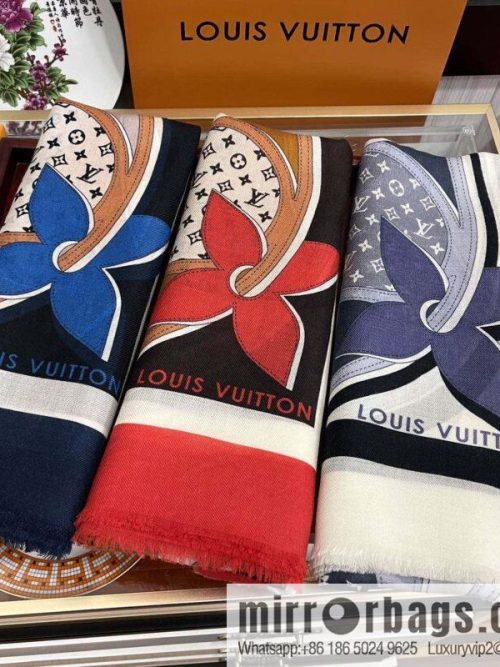 LV Louis Vuitton double-sided ring velvet long towel