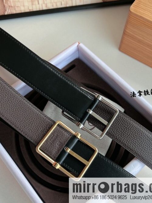 Hermes Hermes 40mm Nathan Double Sided External Belt