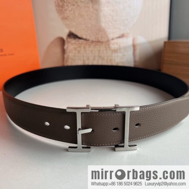 Hermes Hermes 40mm Nathan Double Sided External Belt - Image 6
