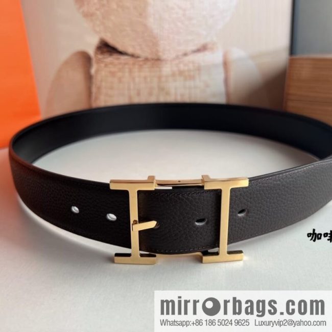 Hermes Hermes 40mm Nathan Double Sided External Belt - Image 5