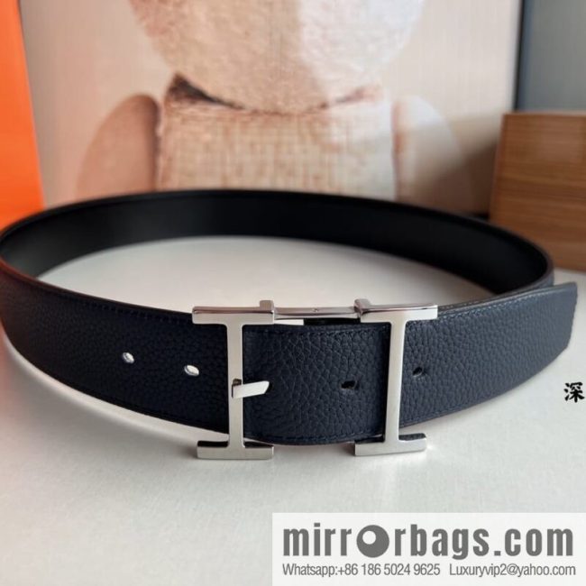 Hermes Hermes 40mm Nathan Double Sided External Belt - Image 3