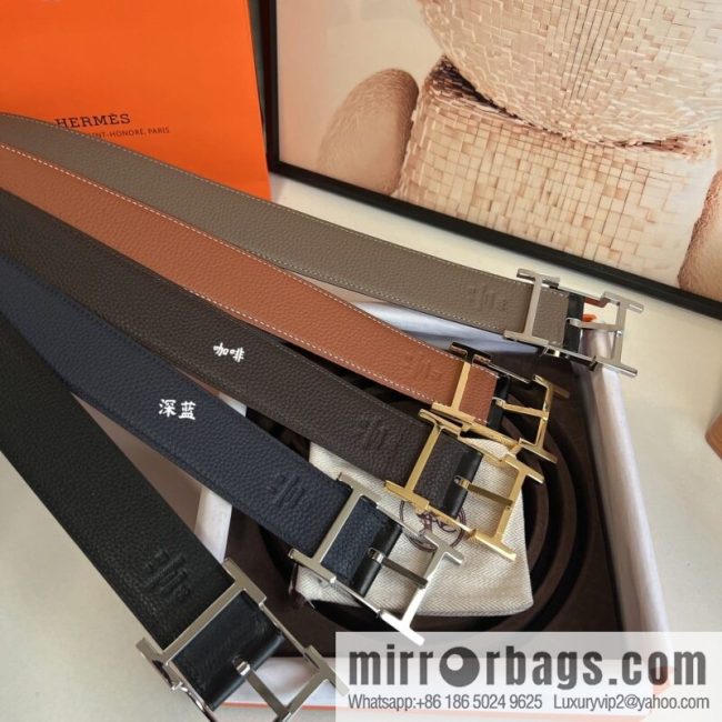 Hermes Hermes 40mm Nathan Double Sided External Belt