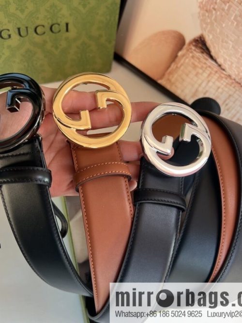 Gucci Blondie series belt 4.0cm