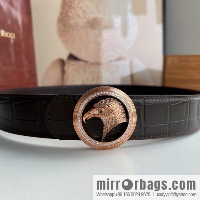 Stefano Ricci (Stephen Law. Nichi) This men\'s belt width is 3.8cm. - Image 4