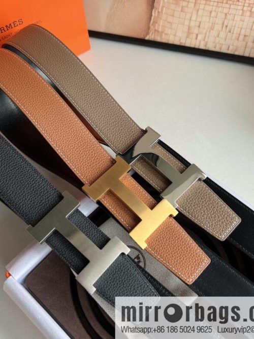 Hermes Hermes, Original Quality Hardware Craft Men\'s 3.8cm Belt