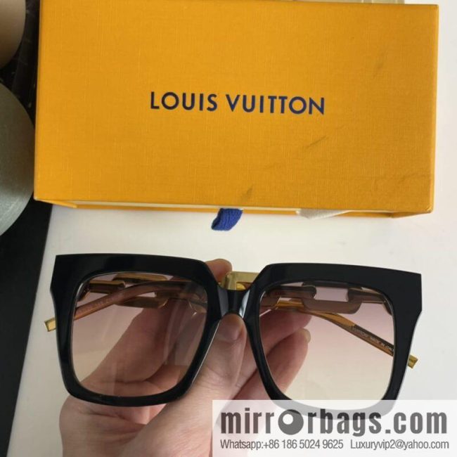 LV Louis Vuitton Large Box Unisex Sunglasses - Image 3