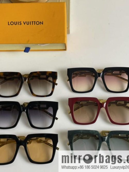 LV Louis Vuitton Large Box Unisex Sunglasses