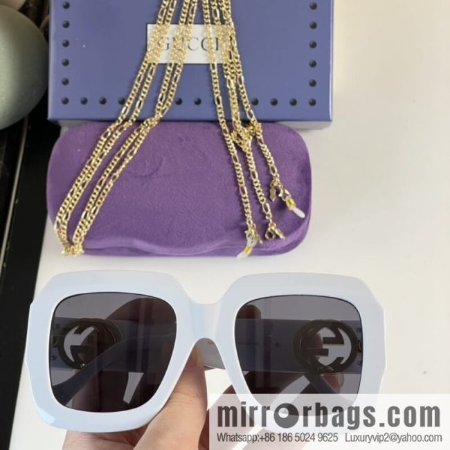 GUCCI Gucci Classic Retro Style Ladies Sunglasses - Image 4