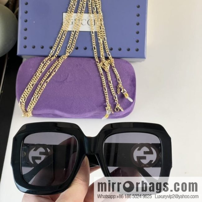 GUCCI Gucci Classic Retro Style Ladies Sunglasses - Image 6