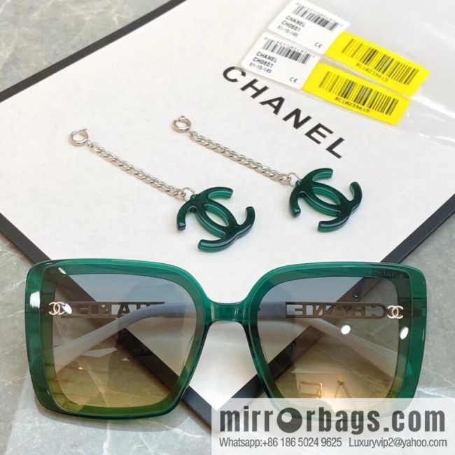 Chanel double C iconic logo women\'s sunglasses - Image 6