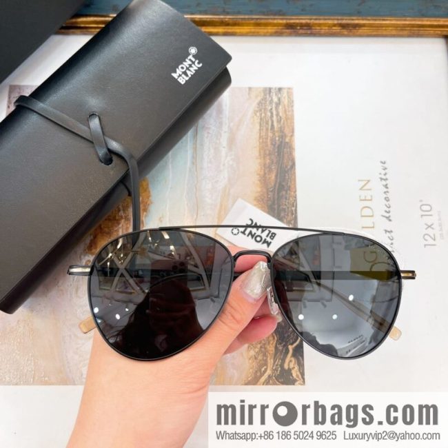MONT BLANC Montblanc toad-shaped men\'s sunglasses - Image 3