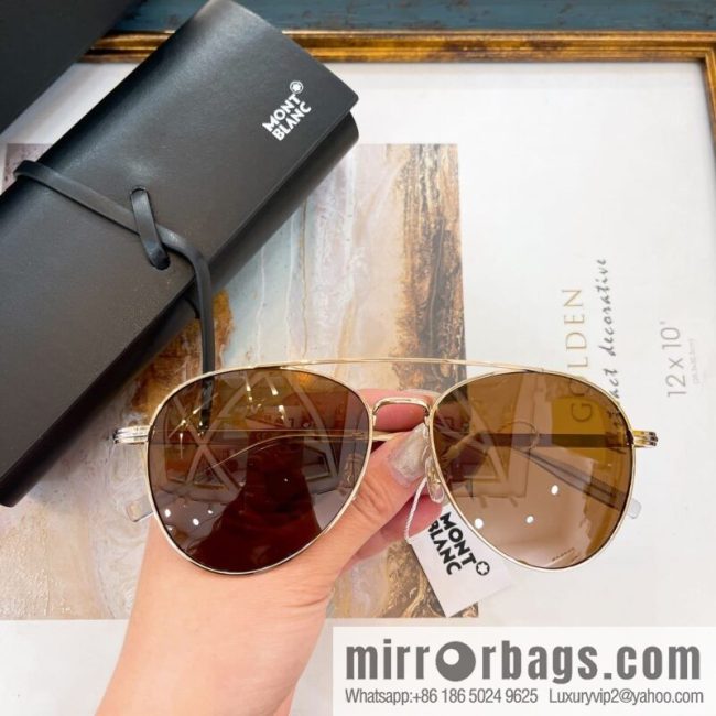 MONT BLANC Montblanc toad-shaped men\'s sunglasses - Image 5
