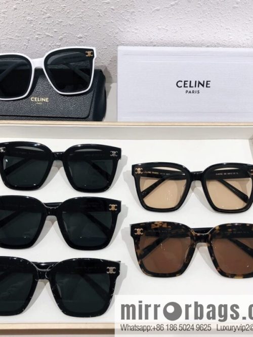 CELINE Celine Arc de Triomphe temple letter logo women\'s sunglasses