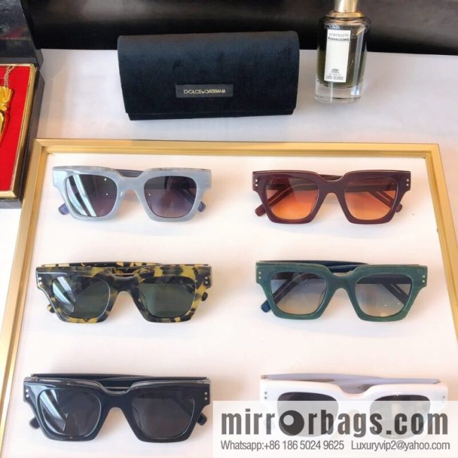 D & G Dolce & Gabbana two-color gradual change unisex sunglasses