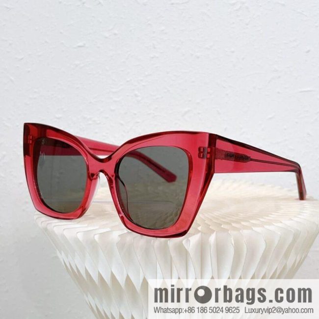 SAINT LAURENT Saint Laurent Large Frame Unisex Sunglasses - Image 3