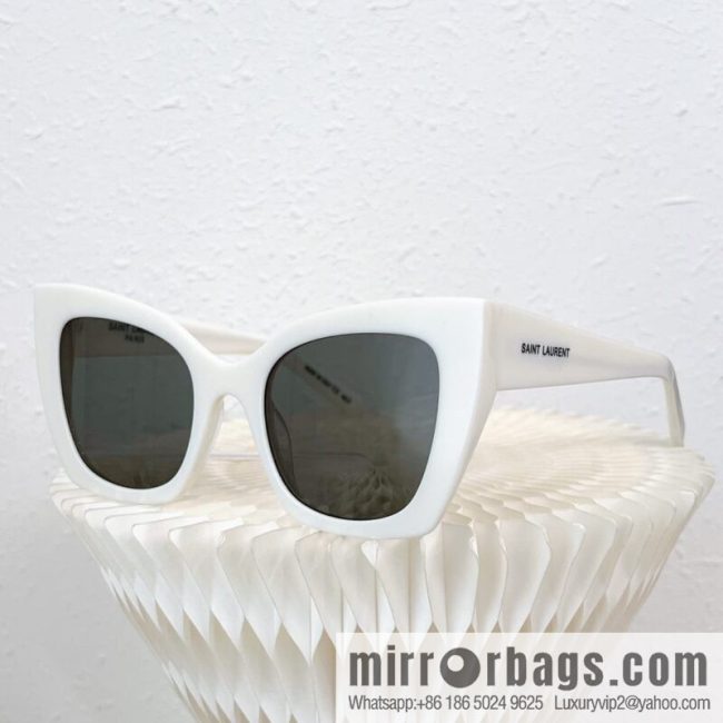 SAINT LAURENT Saint Laurent Large Frame Unisex Sunglasses - Image 5