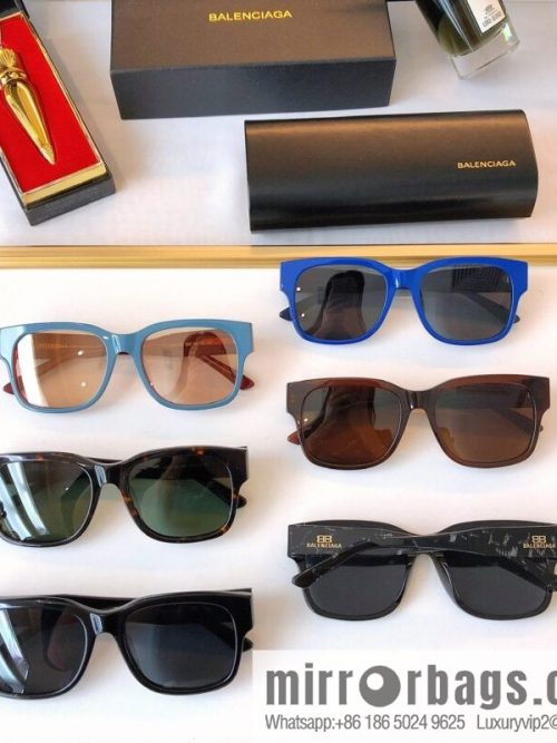 BALENCIAGA Balenciaga men\'s and women\'s same frame sunglasses