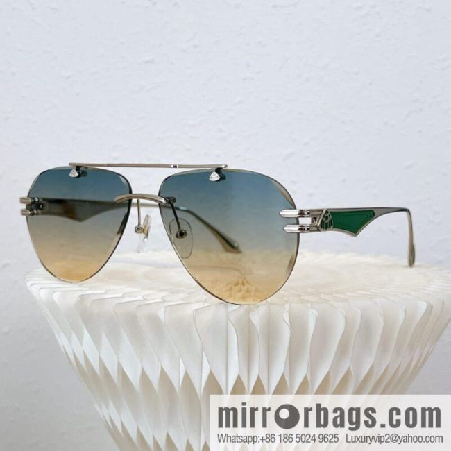 MAYBACH Maybach rimless oval sunglasses - Image 2