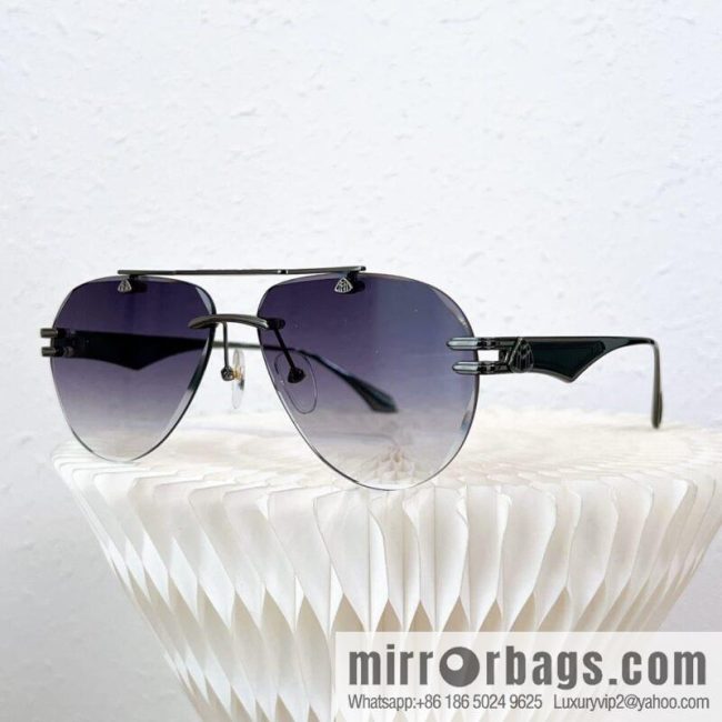 MAYBACH Maybach rimless oval sunglasses - Image 3