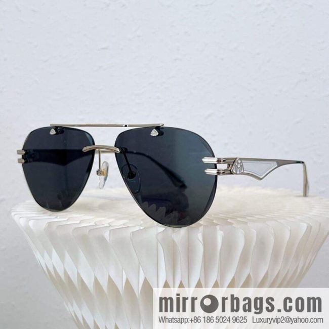 MAYBACH Maybach rimless oval sunglasses - Image 5