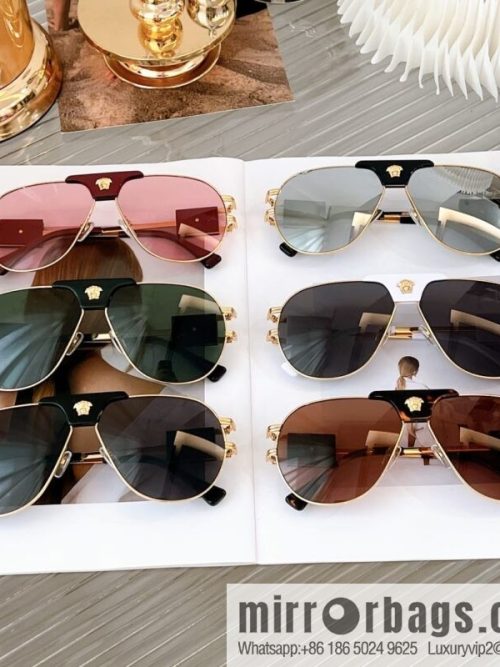 VERSACE Versace Head Logo Men\'s Sunglasses