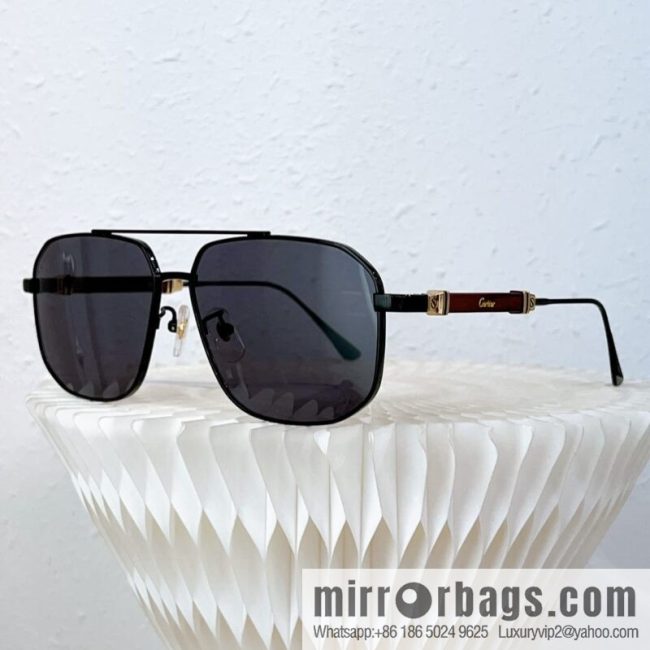 Cartier Metal Box Men\'s Sunglasses - Image 4