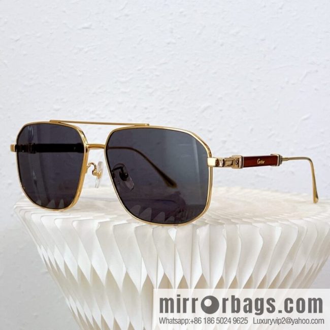 Cartier Metal Box Men\'s Sunglasses - Image 6