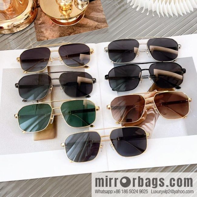 Cartier Metal Box Men\'s Sunglasses